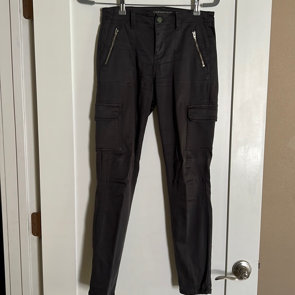 Level 99 gray cargo pants